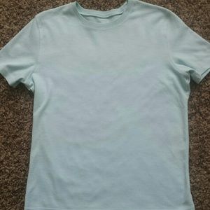 Women's mint green top